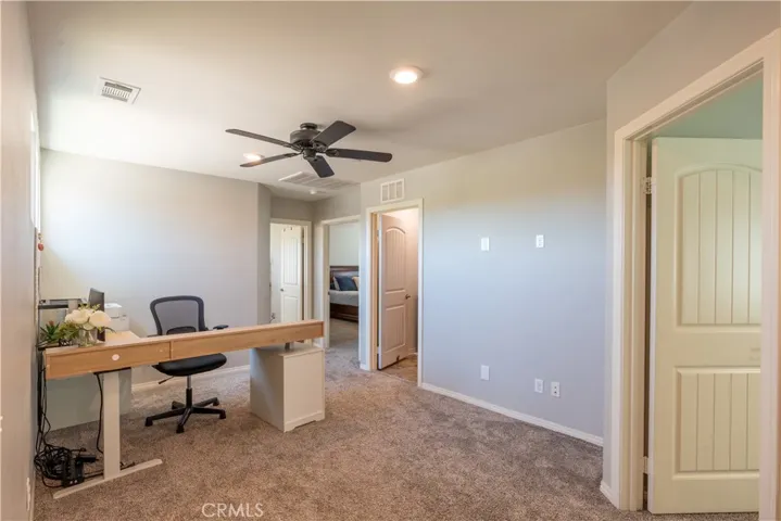 upstairs loft area
