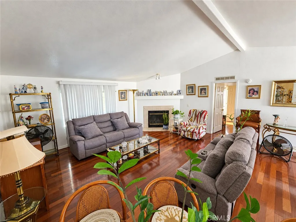 Living room from kitchen