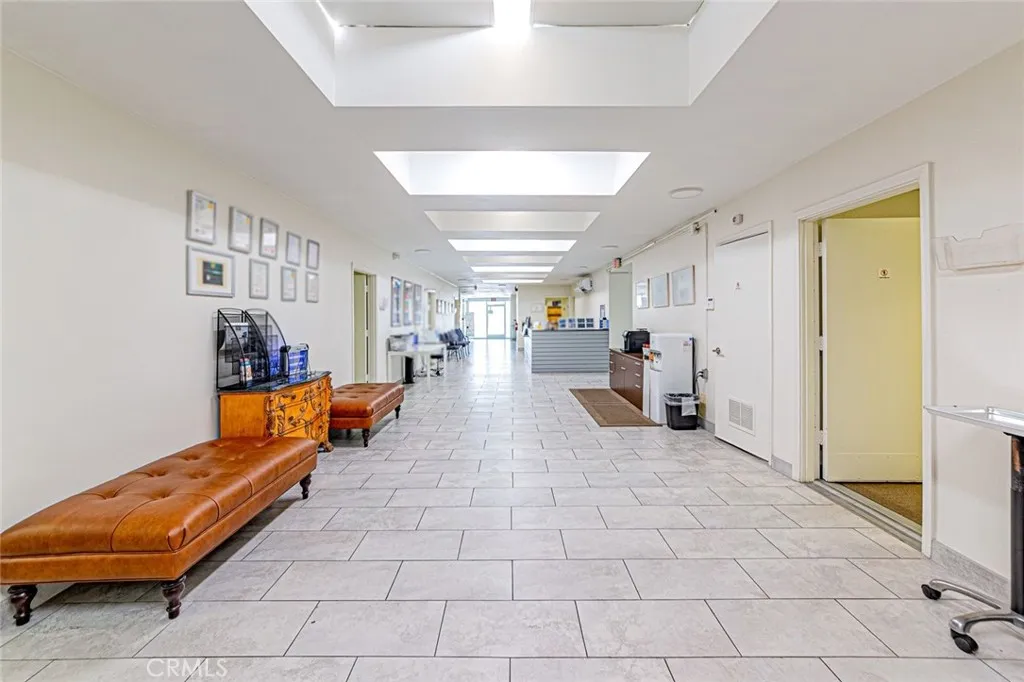 Main hallway to medical offices Main hallway to medical offices