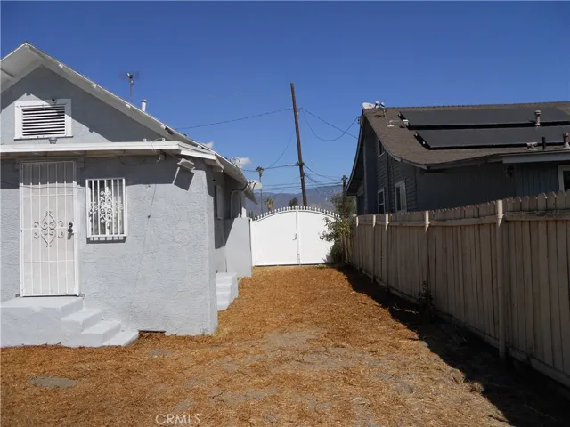 BACK VIEW OF THE HOUSE