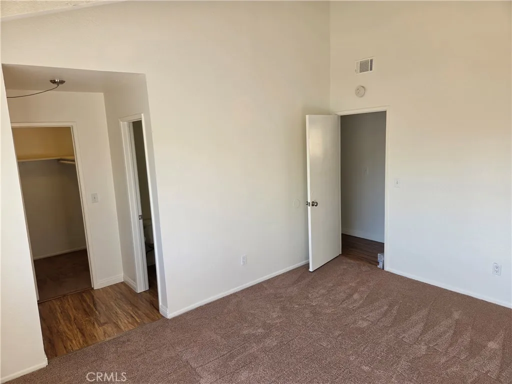 Master Bedroom, with walk in closet.