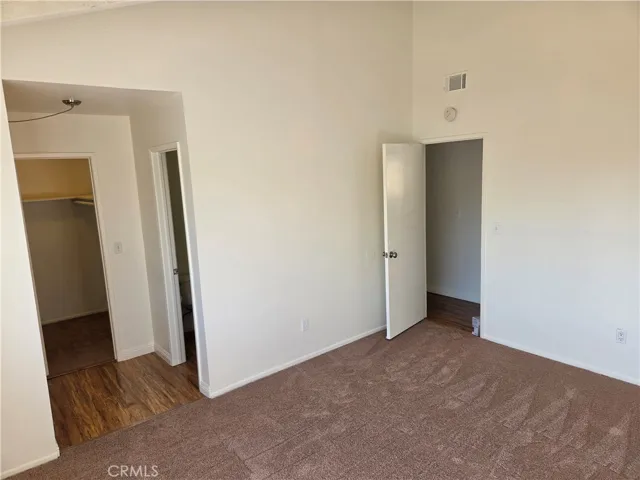 Master Bedroom, with walk in closet.