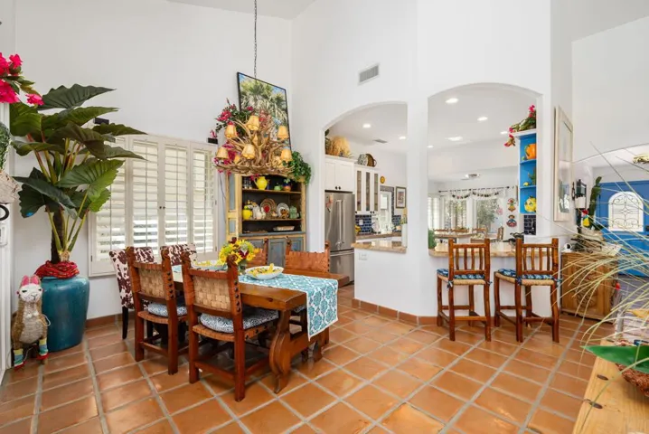 ..an open kitchen