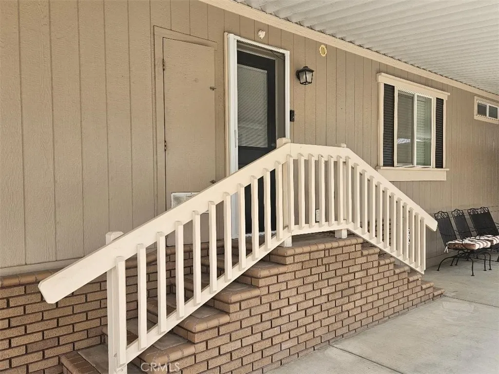 Entry from carport