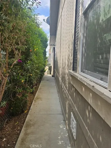 View behind home