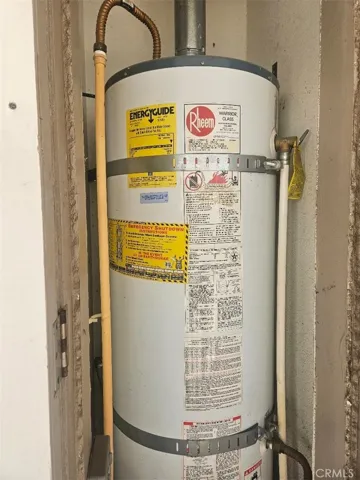 Strapped Water heater
