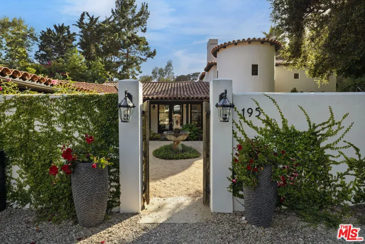Gated Courtyard Entrance