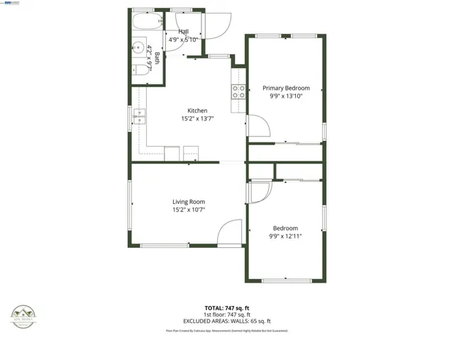 Unit B ( Front Building upstairs)