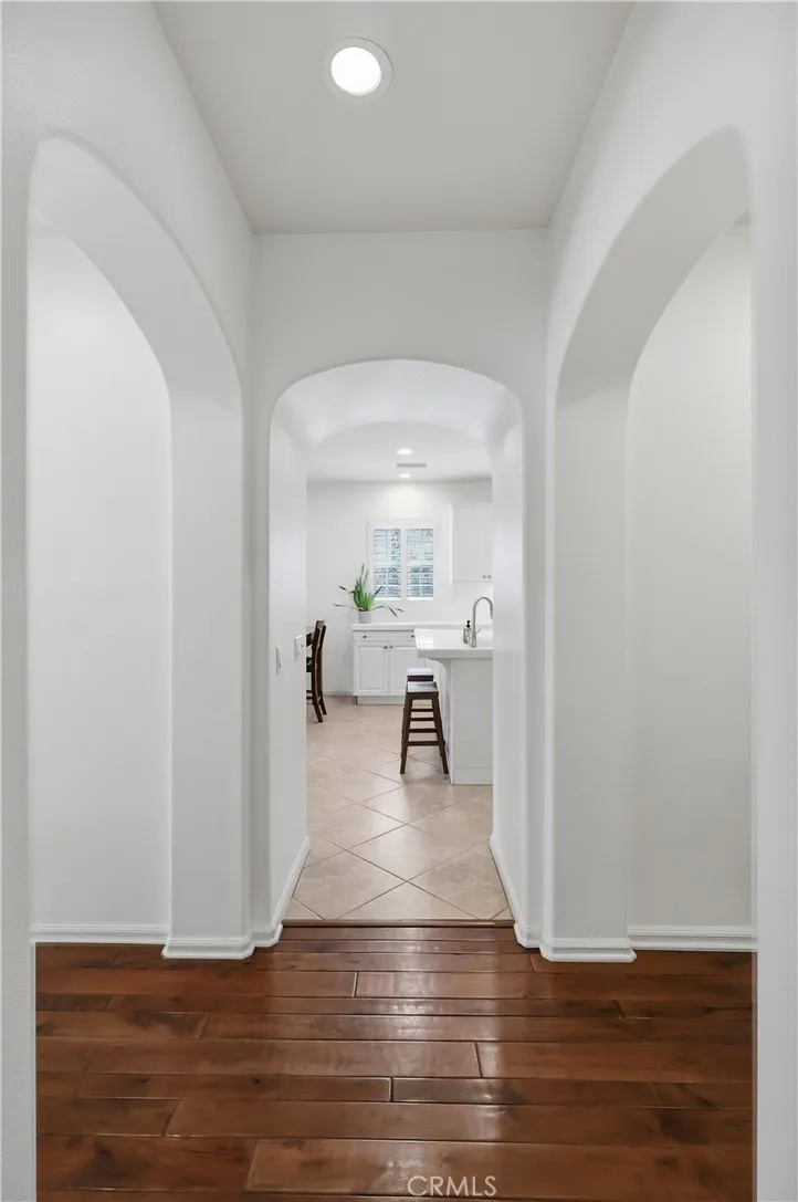 Archways throughout the home
