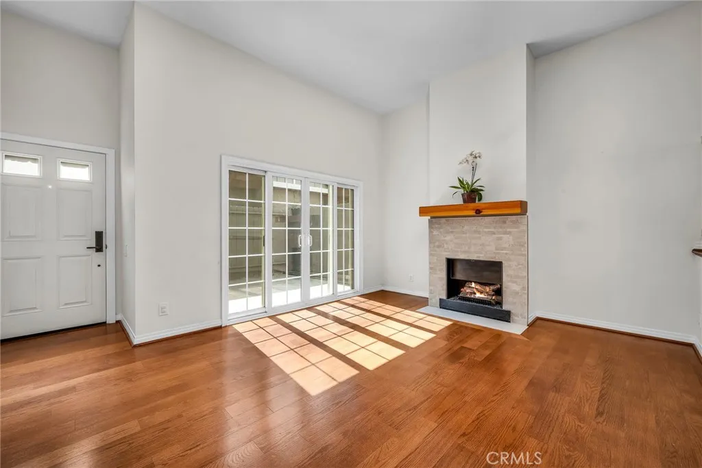 Cozy fireplace