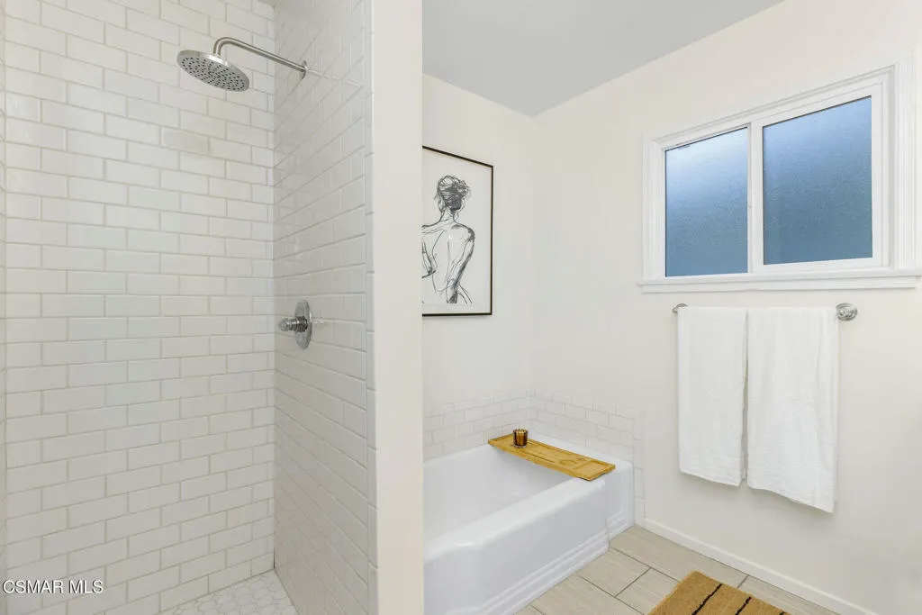 Hallway bathroom
