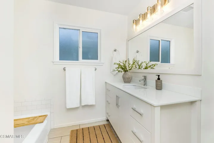 Hallway bathroom