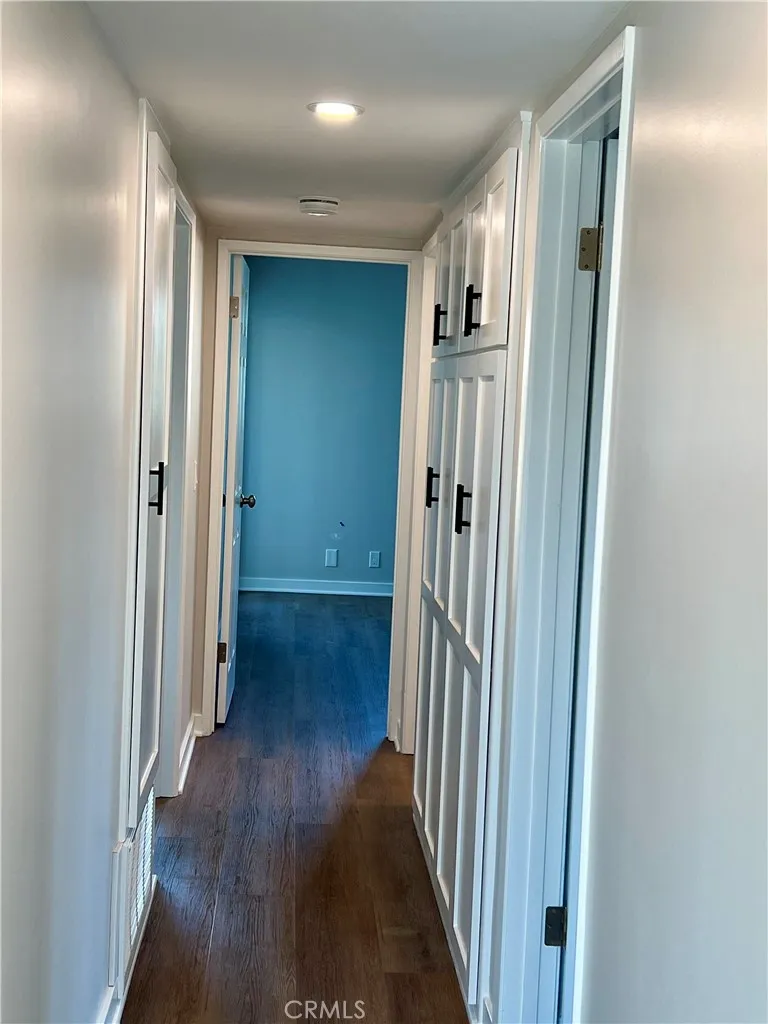 Hallway with storage Hallway with storage