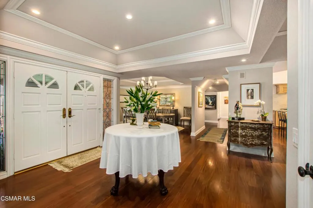 Foyer to left wing