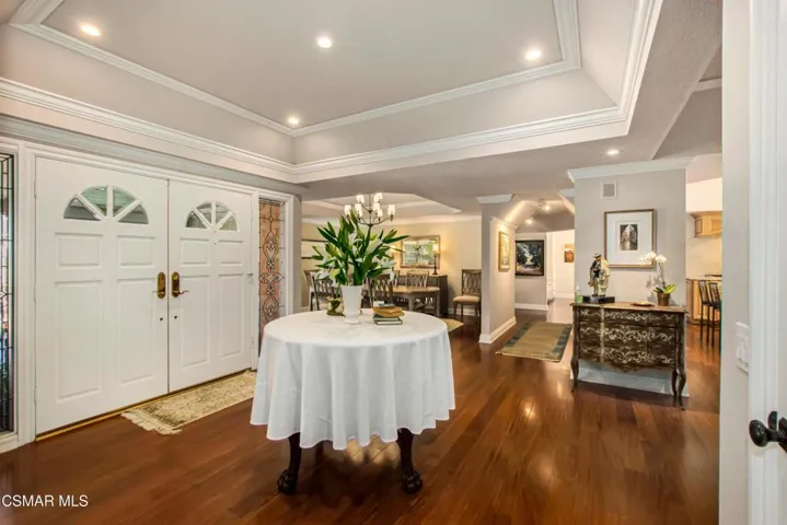 Foyer to left wing