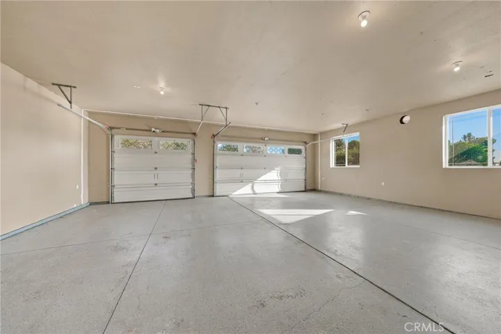 inside garage