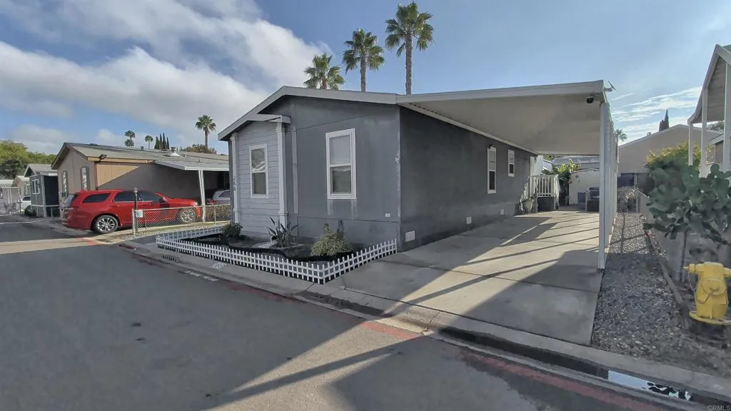 This is the main property - showing the 2 car carport.