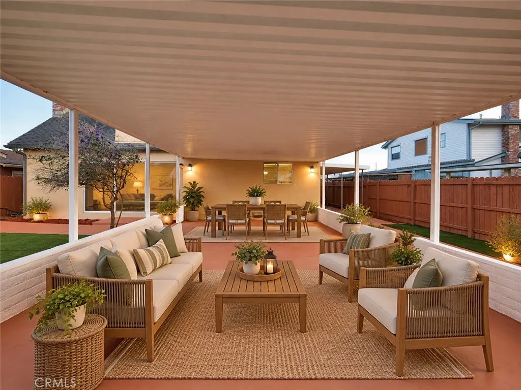 Patio - Staged