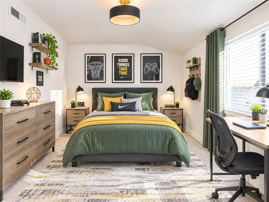 Bedroom 3 - Staged