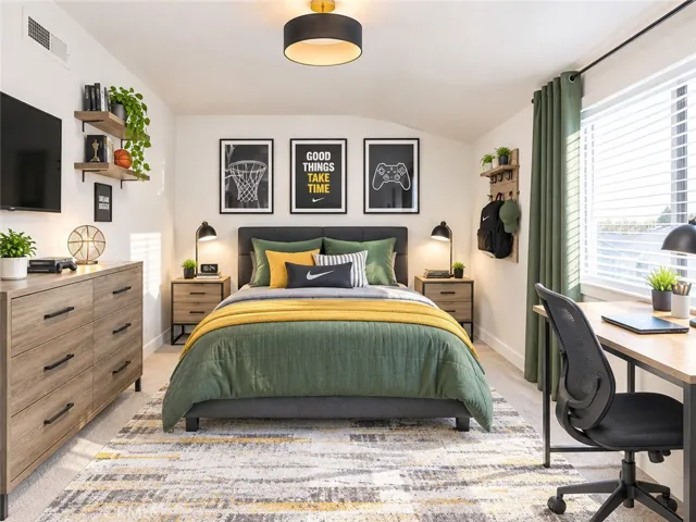 Bedroom 3 - Staged