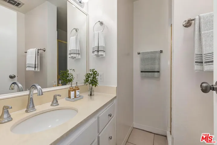 Virtually Staged Guest Bathroo