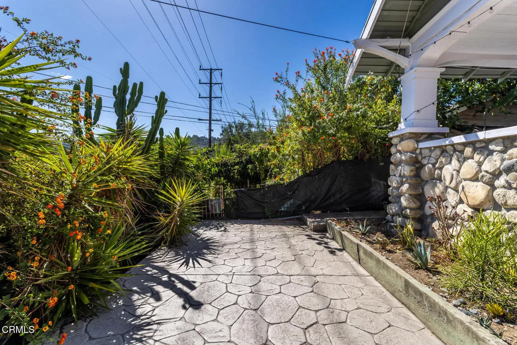 Multiple patios
