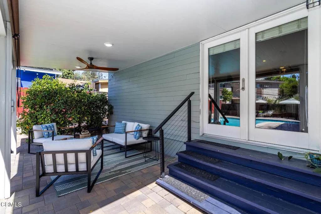 Poolside lounge