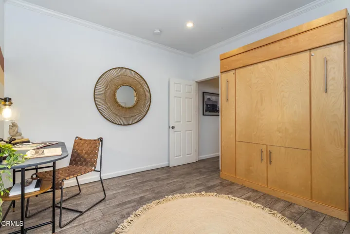 Queen sized Wall Bed with desk