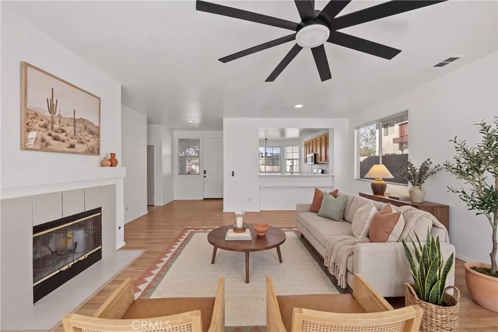 Virtually staged. Furniture and decor are digital and are not included in the sale. Unaltered original shown in the preceding photo.