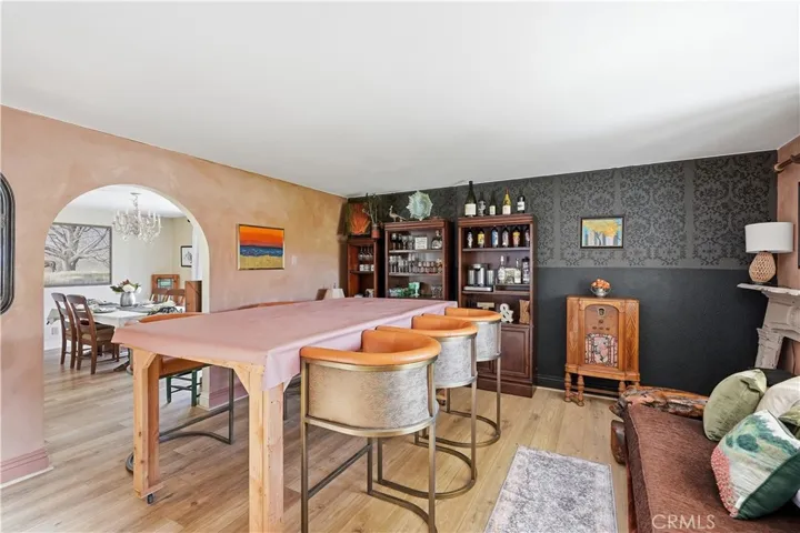 Formal dining room or formal living area.