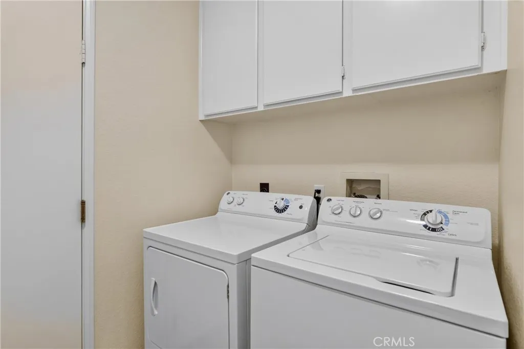 Inside laundry room