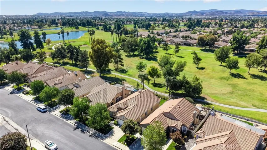 Located on golf course