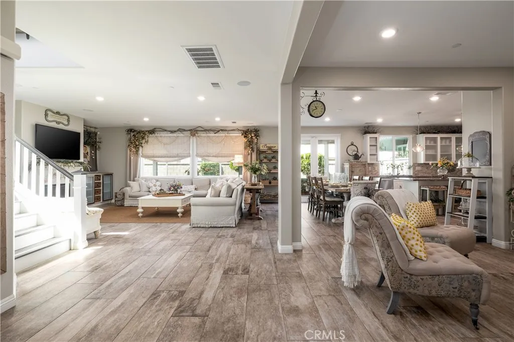 Grand entry into your open floorplan living space.