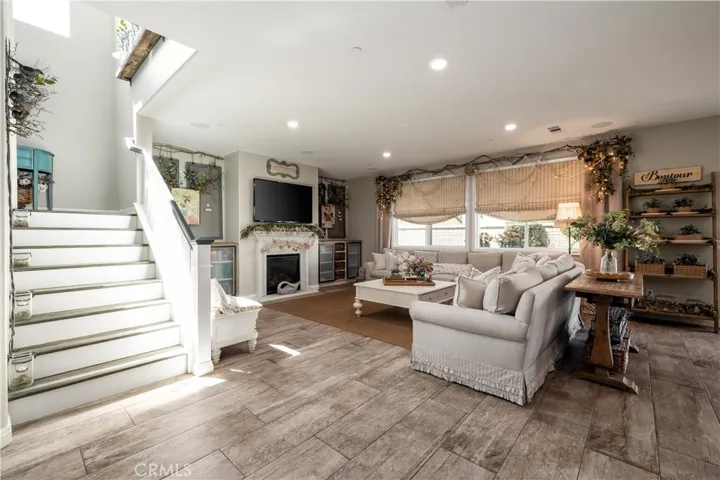 Upgraded flooring throughout with no carpet.