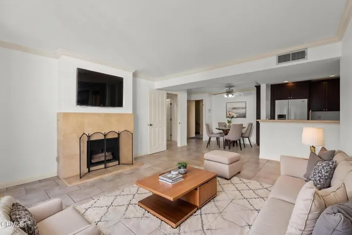 Living Room Staged