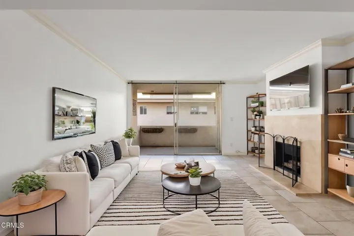 Living Room Staged