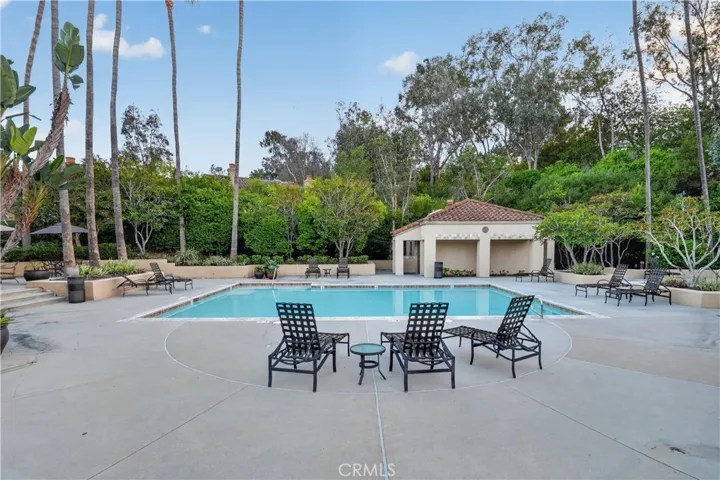 Pool and Jacuzzi with large pool area and restrroms with shower.