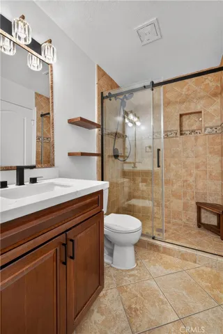 Bathroom and shower