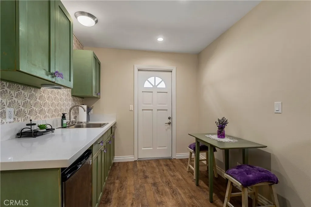  ADU kitchen area.