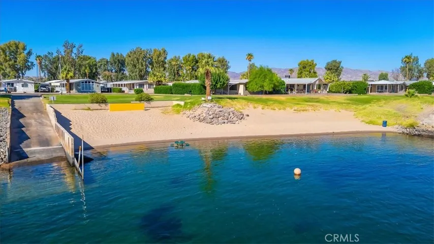One of the private Beaches and Boat launch