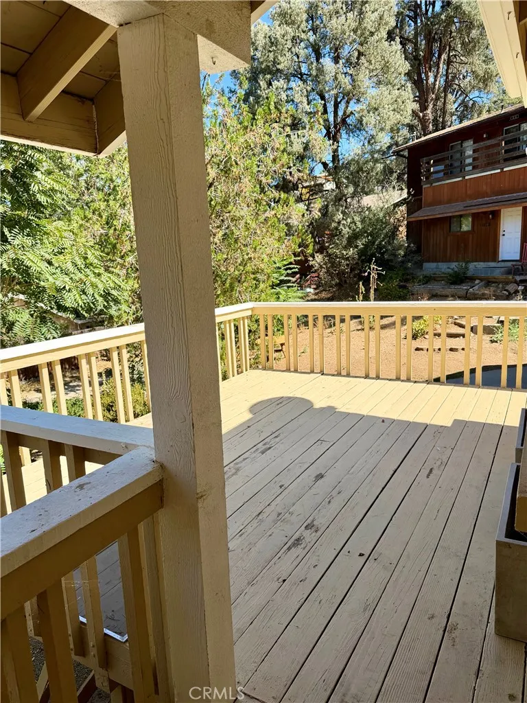 Front deck Front deck