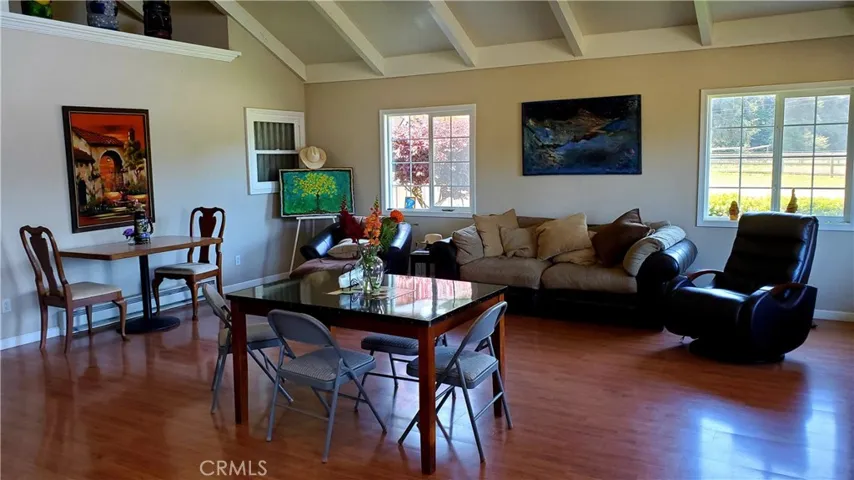 Apartment inside stables