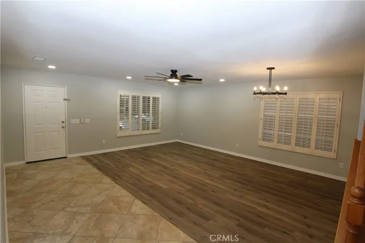 Formal Living Room & Dining Room | From Stairs