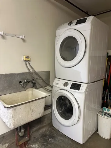 Use of Shared Laundry in Garage