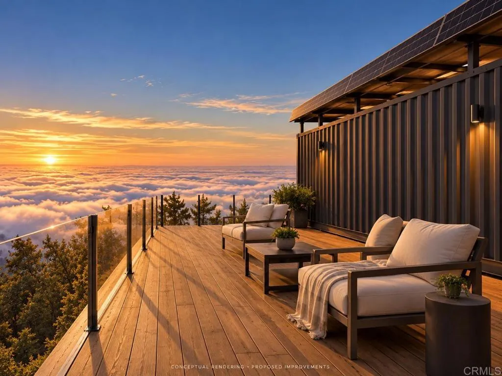Owner/ Contractor with an idea for a deck for rooftop solar above a container for battery back up. Owner/ Contractor with an idea for a deck for rooftop solar above a container for battery back up.