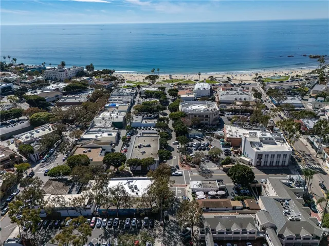 Aerial View – Downtown and Ocean