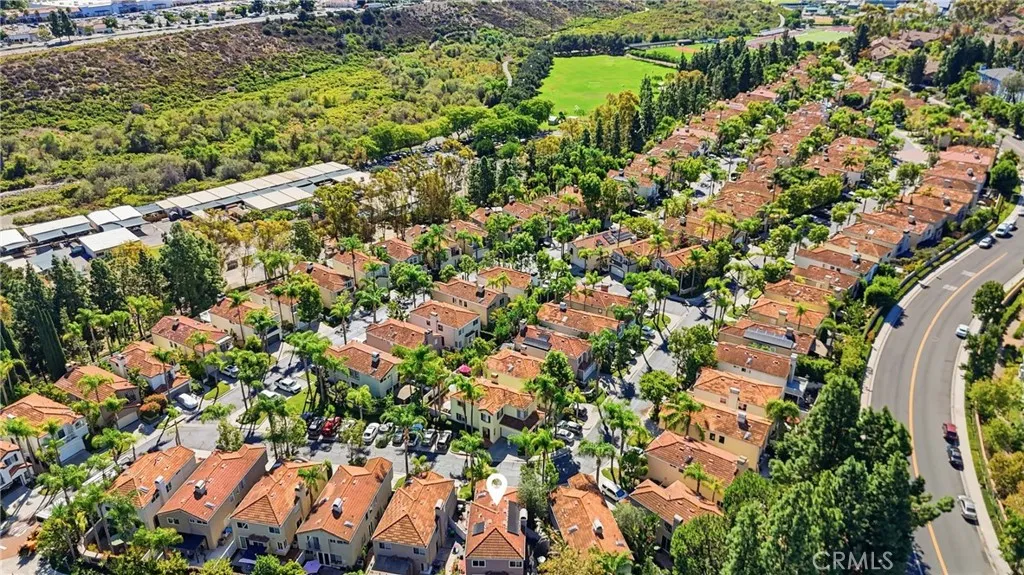 Aerial View of Neighborhood