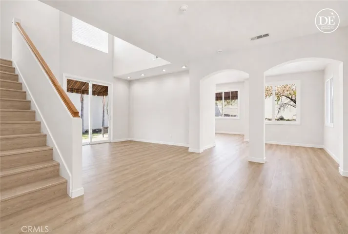 Digitally Enhanced Foyer, Diningroom and Livingroom