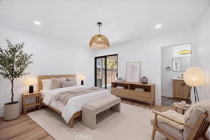Virtually Staged Depicting Design Options in the Primary Bedroom