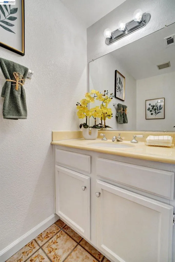Half bath on first floor Half bath on first floor
